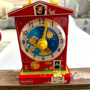 vintage fisher price clock